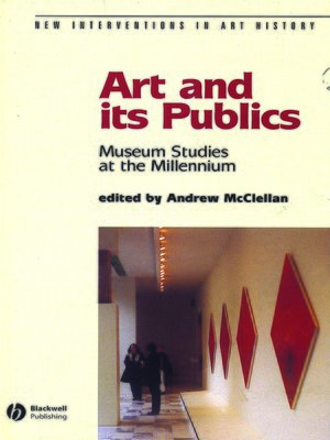 cover image of Art and Its Publics